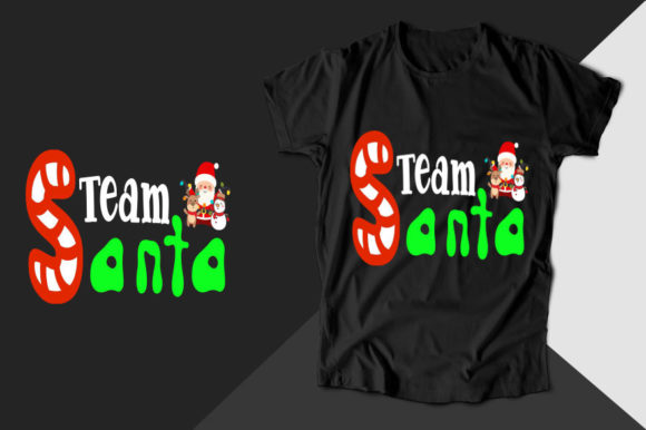 A Designer's Review: Team Santa T-Shirt Graphics for Tumbler Wraps