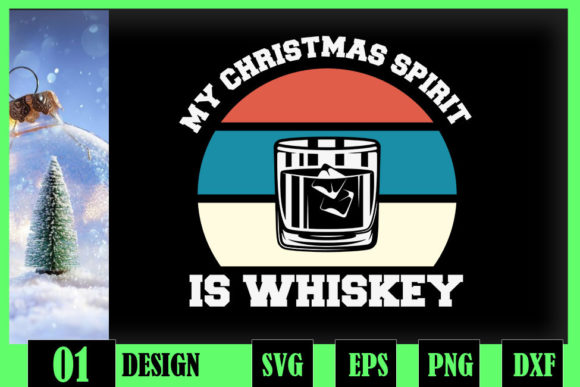 A Playful Christmas Graphic for Crafts & Website Graphics