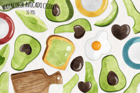 A Review of a Versatile Avocado Illustrations Set