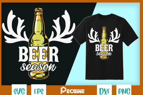 Beer Season Hunting Camo: A Graphic Asset for Local Brands