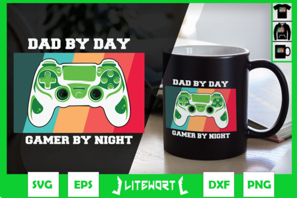 Design Review: Dad by Day Gamer by Night Graphics for Crafts