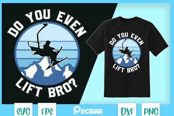 Evaluating Funny Skiing Graphics for T-Shirt Designs