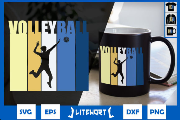 From Digital File to Stitched Reality: The Retro Vintage Volleyball