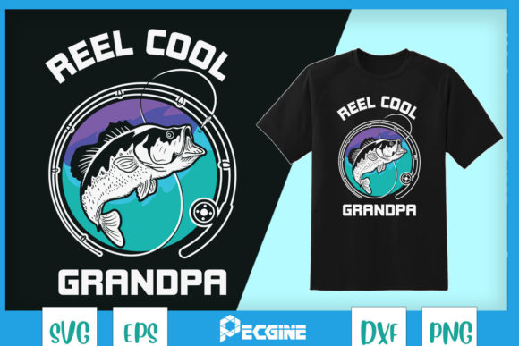 My Honest Review of the Funny Fishing Vintage Reel Cool Grandpa Graphics