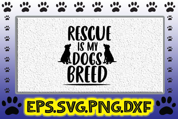 Rescue is My Dogs Breed: A Brand Designer's Take on a Versatile Graphic Asset