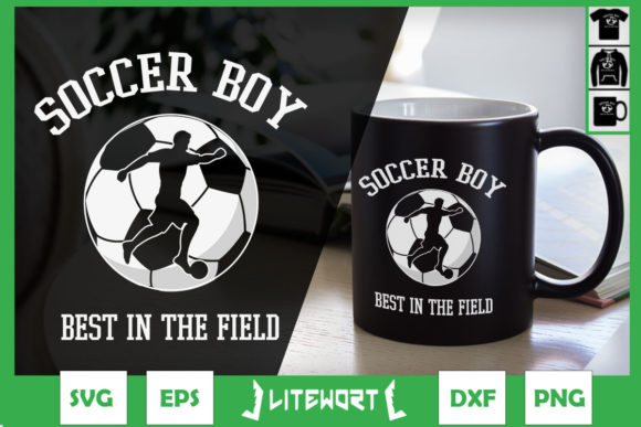 Soccer Boy Best in the Field: A Versatile Graphic for Crafters